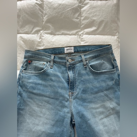 Hudson High Rise Wide Leg Jeans - Picture 11 of 11